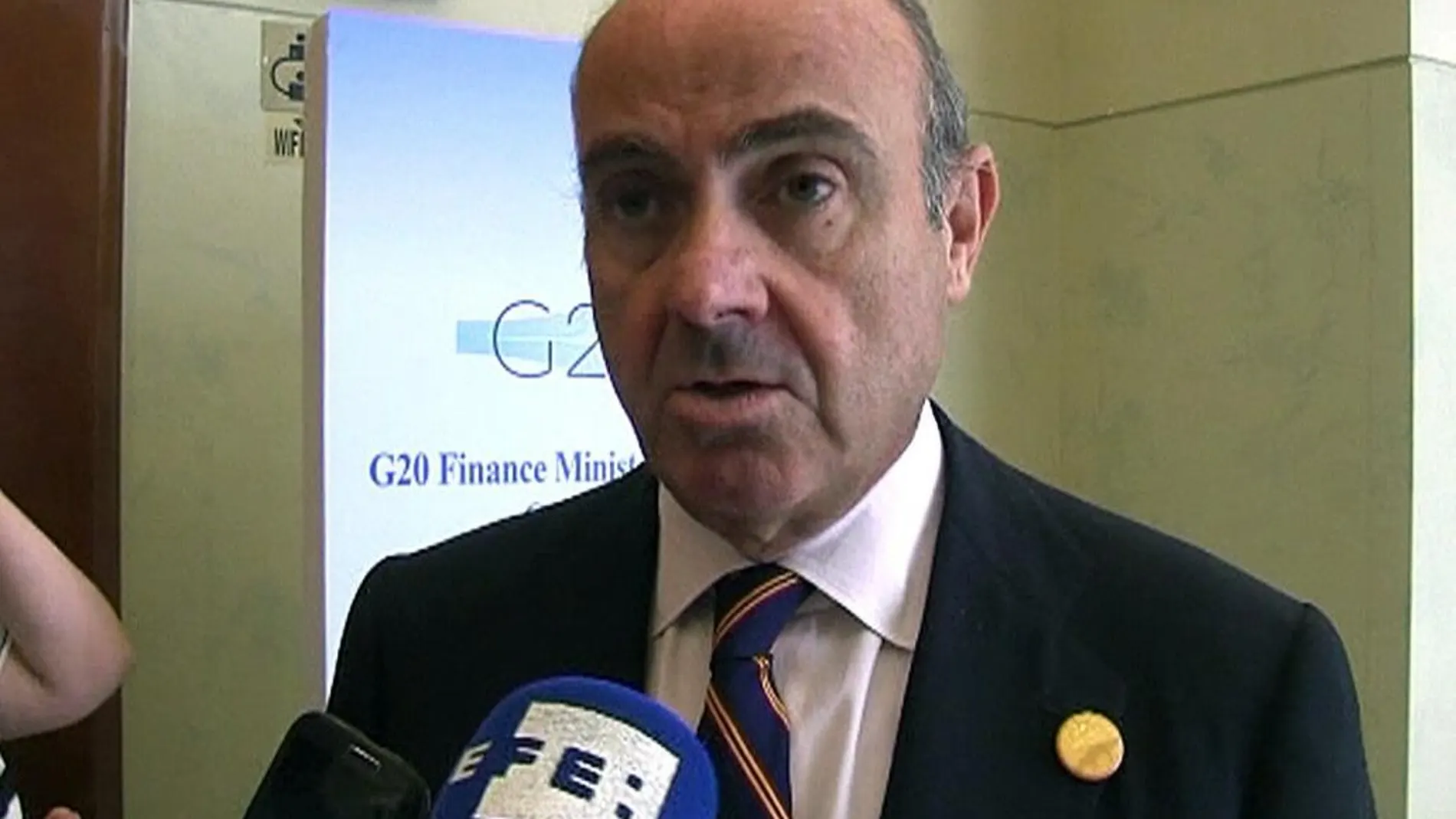 El ministro español de Economía en funciones, Luis de Guindos