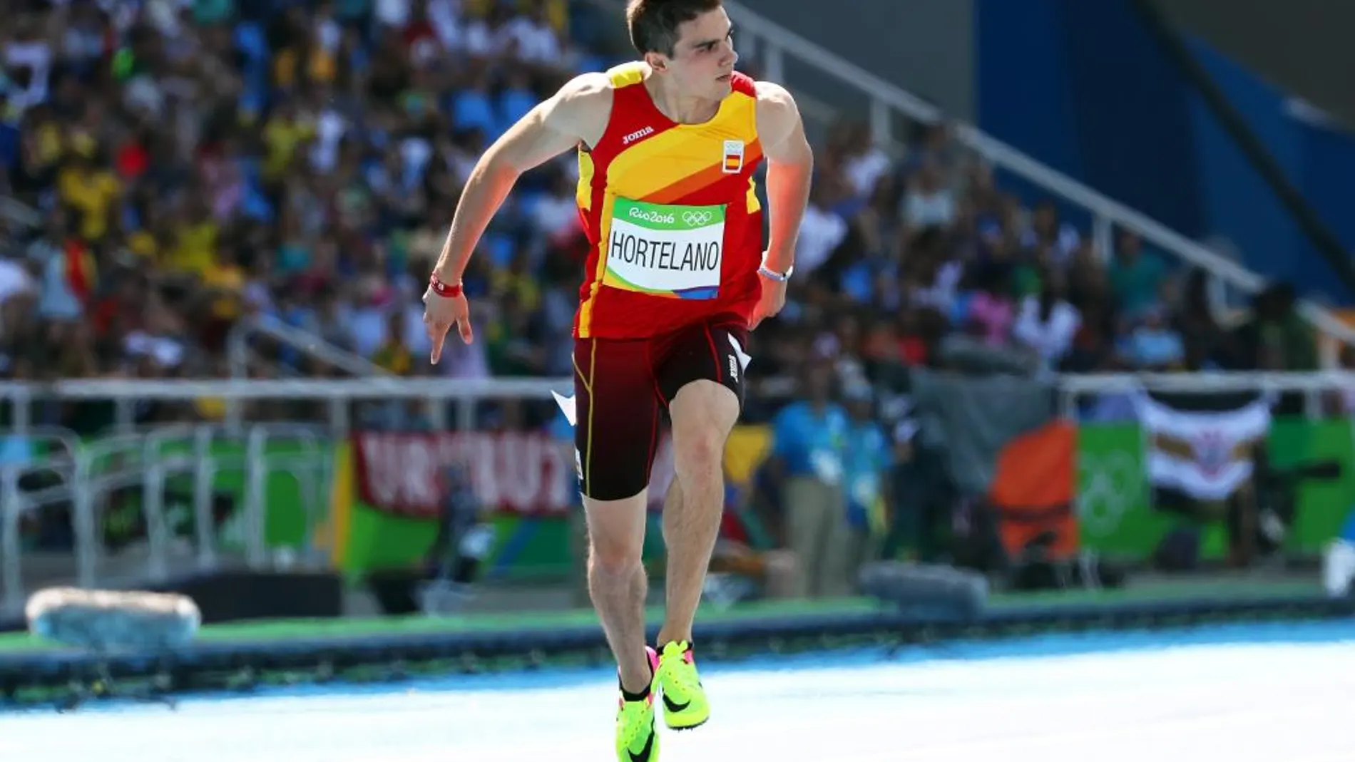 Bruno Hortelano, en los Juegos de Río