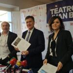 El presidente de la Diputación de Segovia, Francisco Vázquez, presenta la programación del segundo trimestre del Teatro Juan Bravo