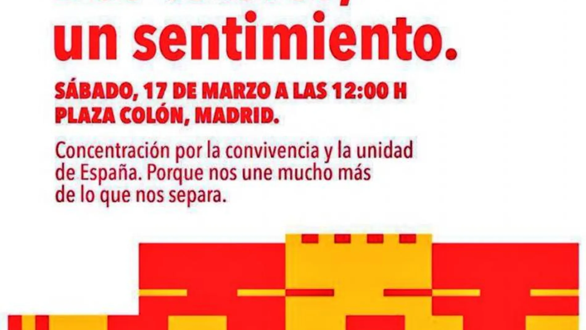 Sociedad Civil pospone su concentración de Madrid debido al mal tiempo