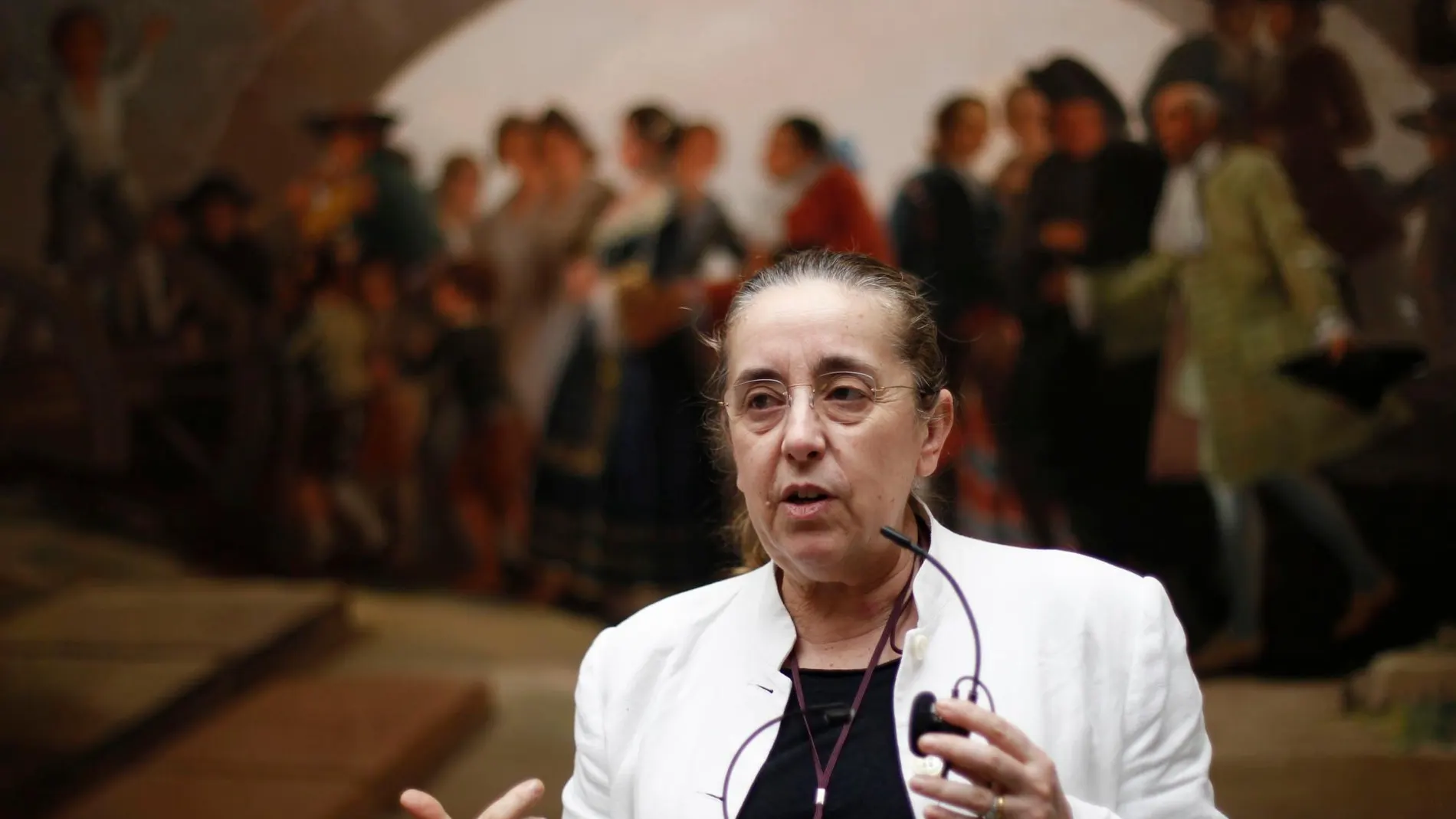 Manuela Mena, ex conservadora del Museo del Prado / Foto: J. Fdez-Largo