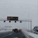 Imagen de la AP6 esta mañana
