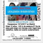 Localizan en buen estado a una niña de 12 años desaparecida desde el 13 de diciembre