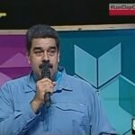Nicolás Maduro durante el acto de Clap