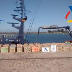 Aprehendidas más de seis toneladas de hachís en las costas de Huelva