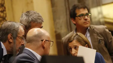 La presidenta del Parlamento catalán, Carme Forcadell