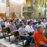 Seminaristas, presbíteros y familias siguen la Eucaristía en la Basílica Nacional de la Gran Promesa