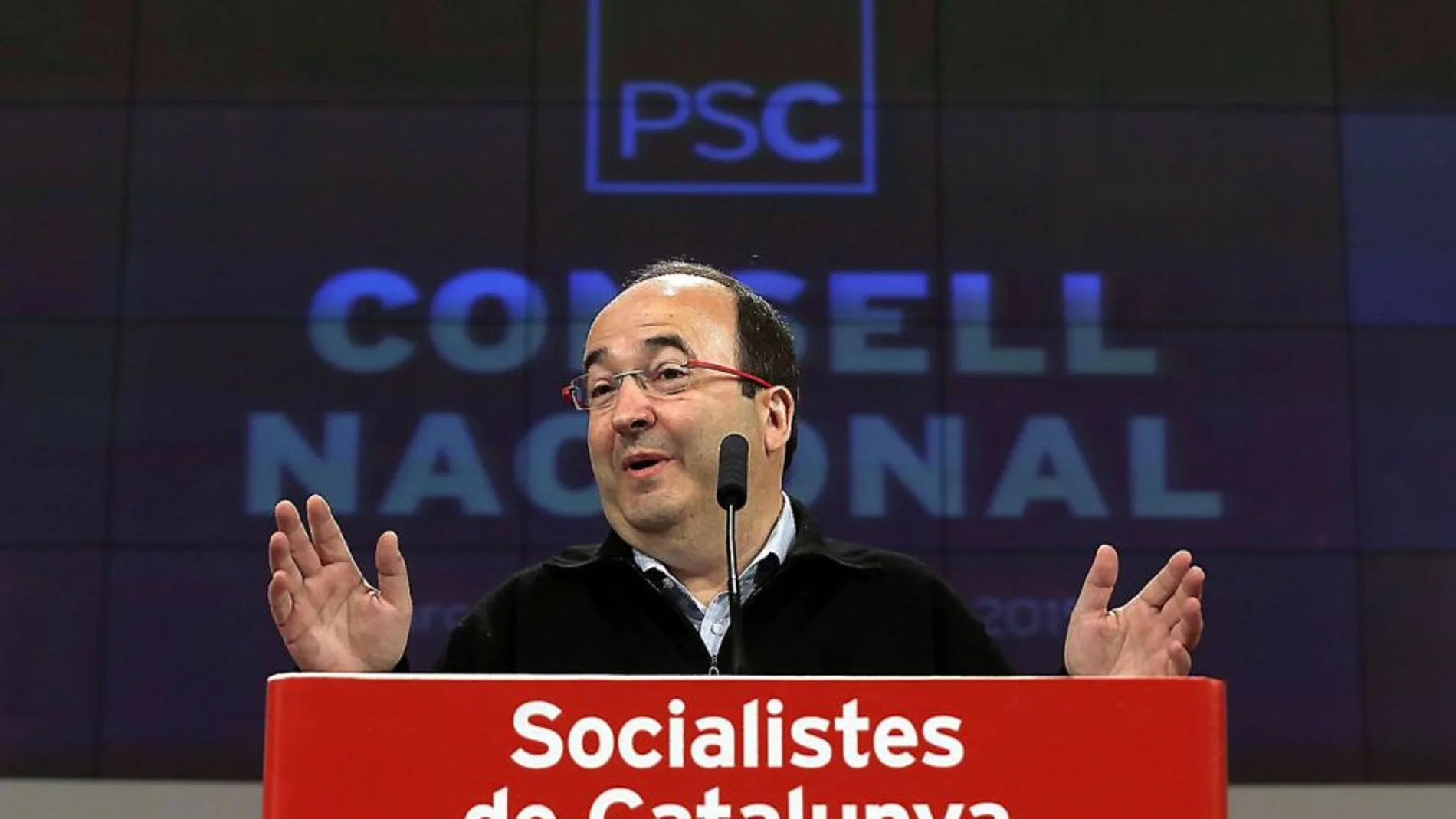 Miquel Iceta, líder de los socialistas catalanes