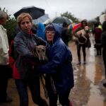 Los vecinos de Cártama han ayudado a evacuar a los animales de un refugio
