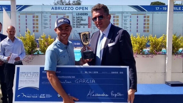 Sebastián García, victoria en el Abruzzo Open