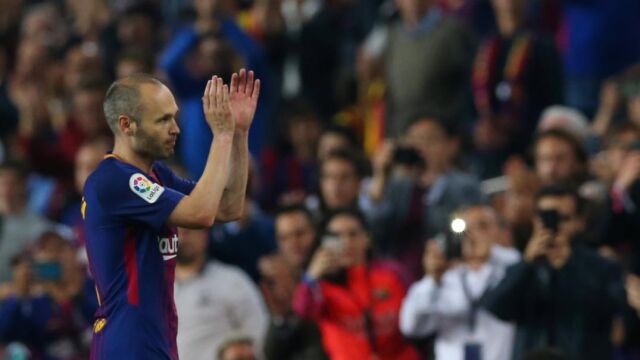 El capitán del FC Barcelona Andrés Iniesta / Reuters