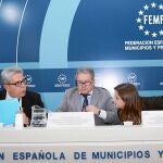 El presidente de la Diputación de Valencia, Alfonso Rus, y el vicepresidente, Juan José Medina