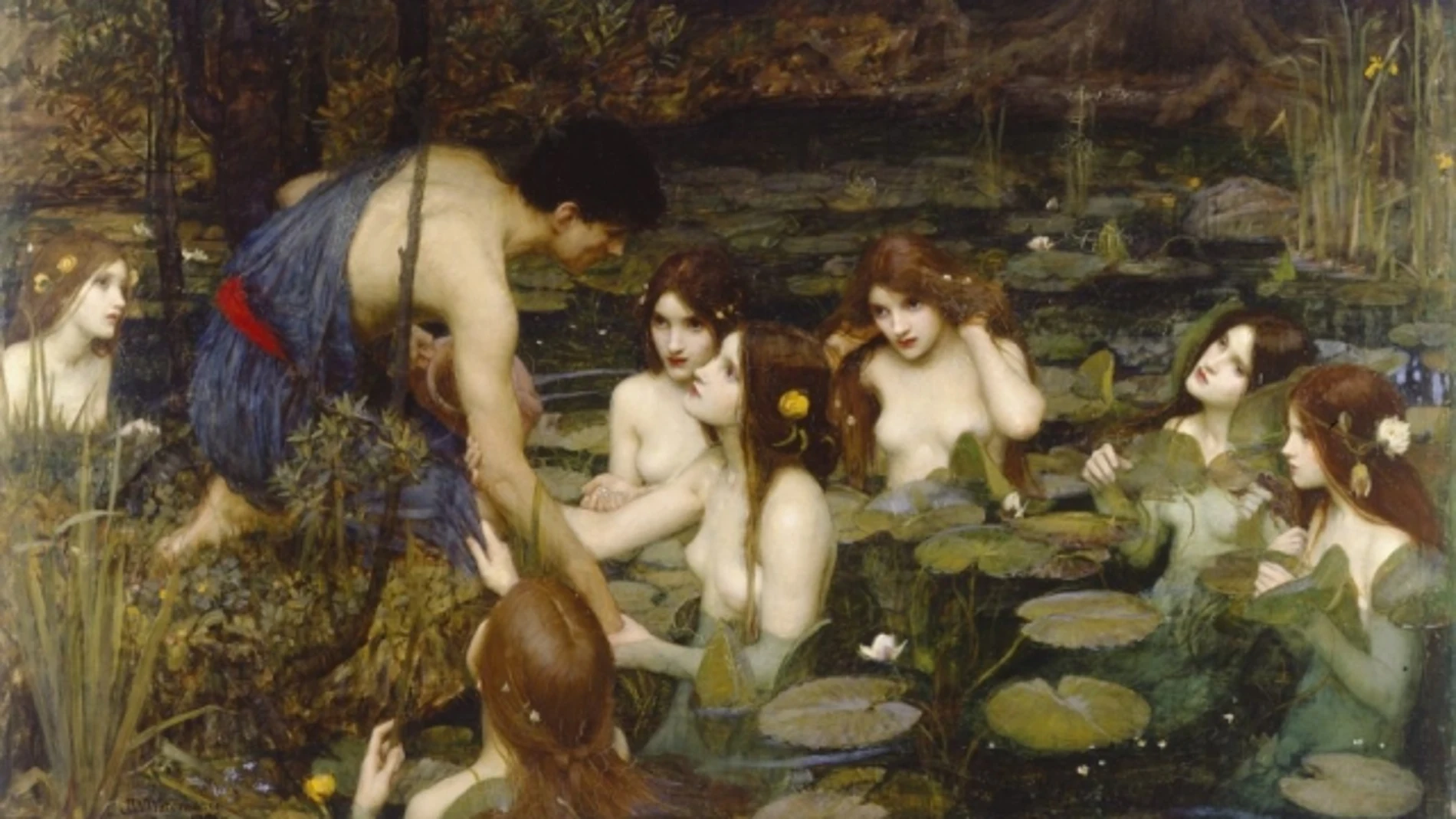 «Hylas y las ninfas» de John William Waterhouse.