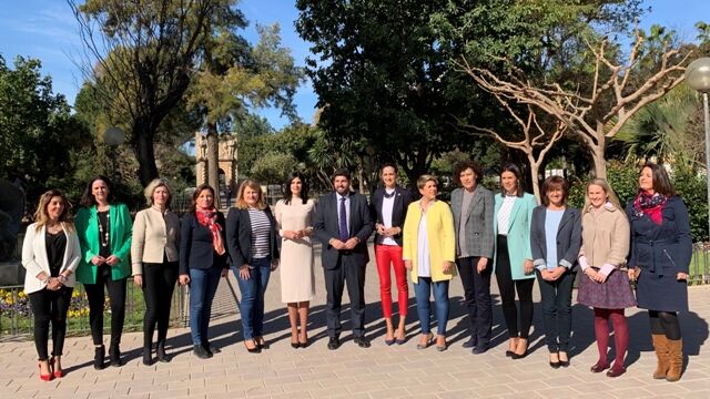 López Miras: «las candidatas municipales del PP van a ser alcaldesas porque son las mejores»