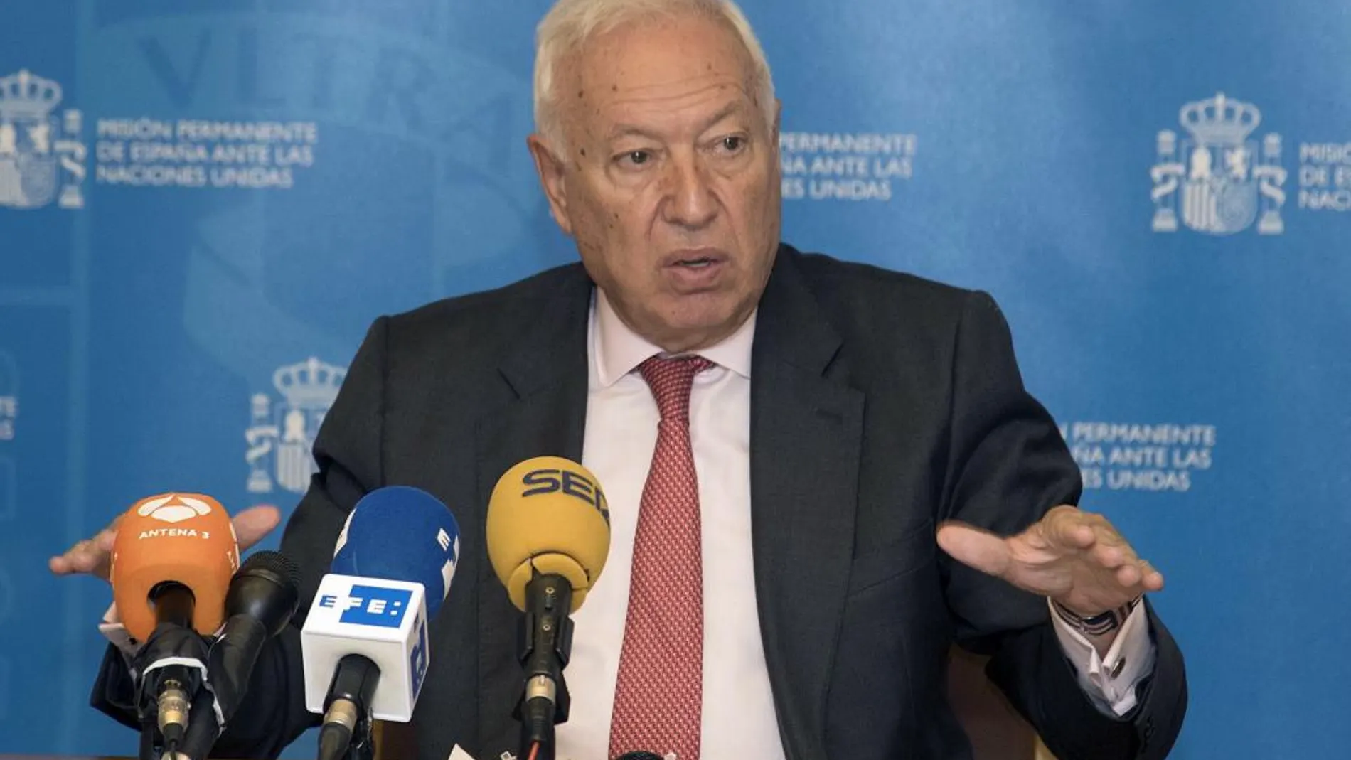 Margallo: «La situación del PSOE es esquizofrénica»