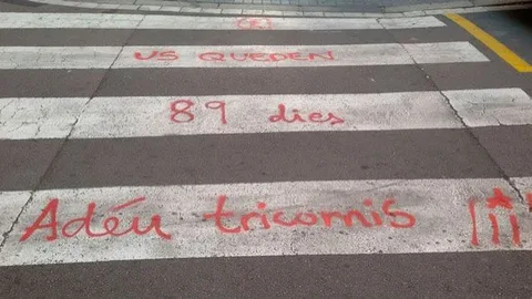 Imagen de la pintada.