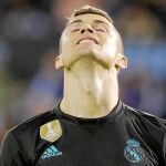 Cristiano Ronaldo se lamenta de una ocasión fallida en el encuentro del pasado domingo