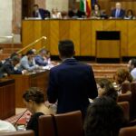Imagen del Pleno del Parlamento de Andalucía/ Foto: Manuel Olmedo