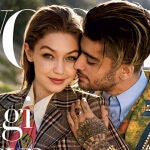 Gigi Hadid y Zayn Malik en la portada de la revista Vogue