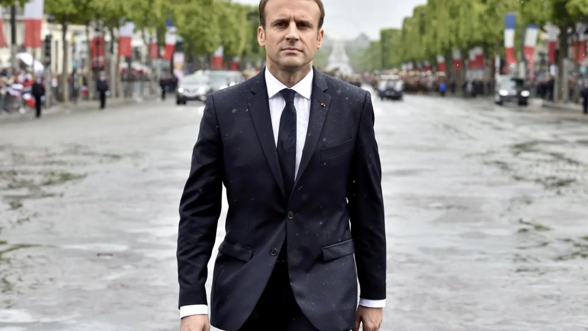 El presidente francés, Emmanuel Macron, anunció la prohibición durante la campaña electoral
