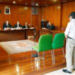 Marcelino Fernández Arnáiz, más conocido como «el pederasta de Astillero», durante uno de sus juicios, en una imagen de 2009