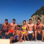 La familia Zidane, de vacaciones en Ibiza / Instagram