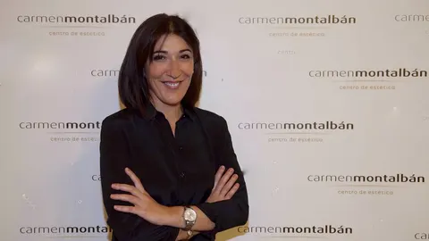 Carmen Montalbán posa en su centro médico estético