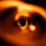 Imagen del planeta recién nacido PDS 70b captada por SPHERE / Foto: ESO