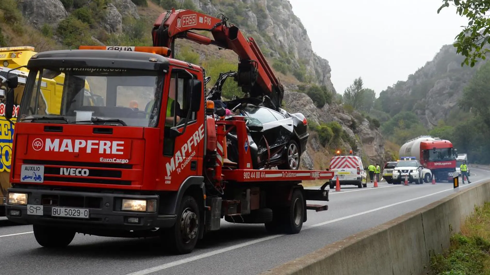 El suceso con más fallecidos tuvo lugar el pasado 5 de septiembre, a la altura de Pancorbo, en Burgos con cinco fallecidos