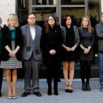 Los firmantes del Pacto contra la Violencia de Género, con el Consell a la cabeza, guardaron silencio por Jessy