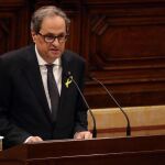 El presidente de la Generalitat, Quim Torra/ Efe