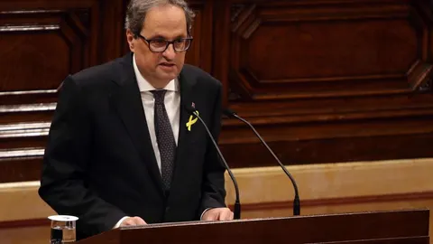 El presidente de la Generalitat, Quim Torra/ Efe