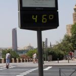 Más de 45ºC en Sevilla capital