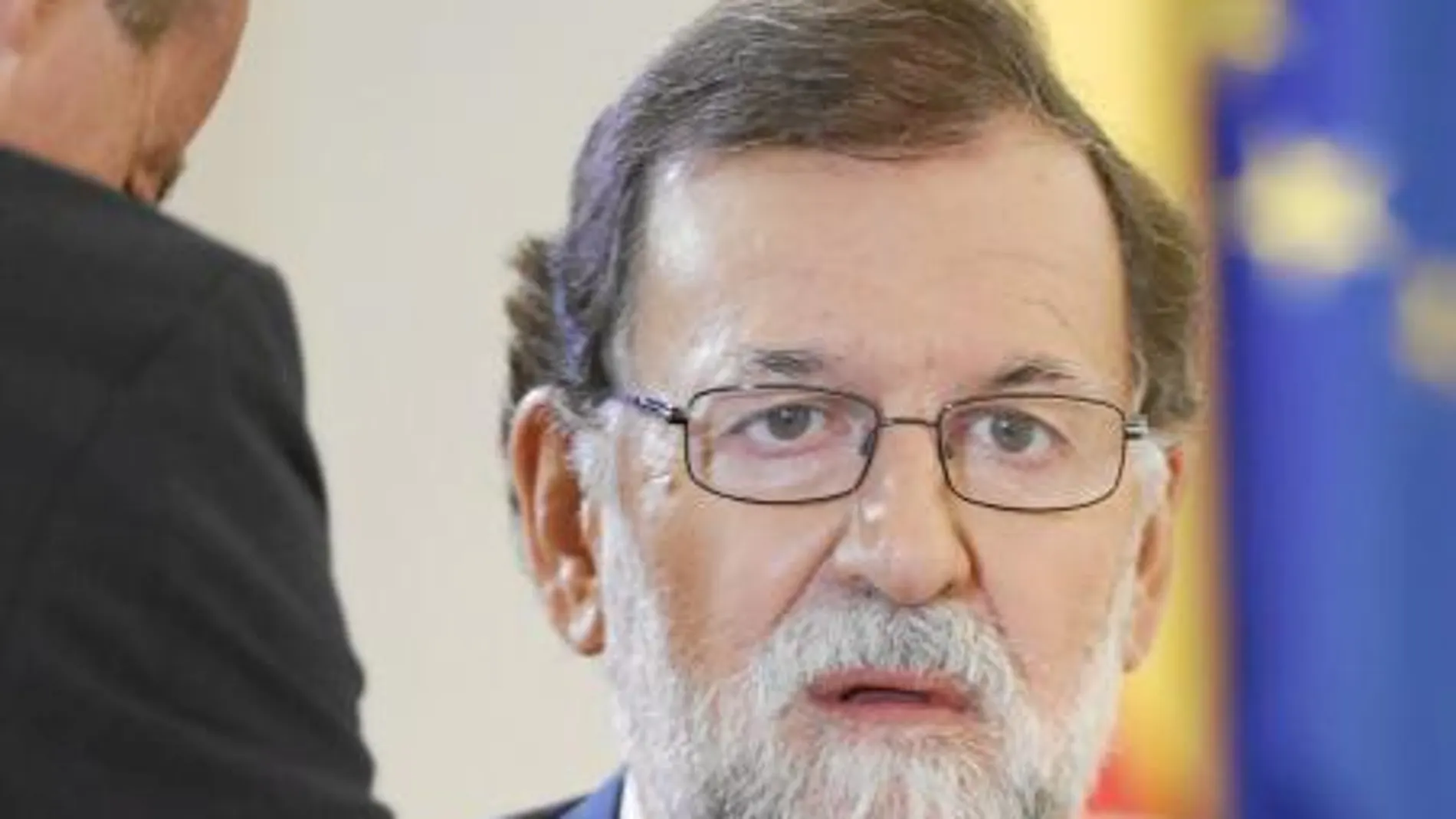 Rajoy, momentos antes de la entrevista a la agencia Efe
