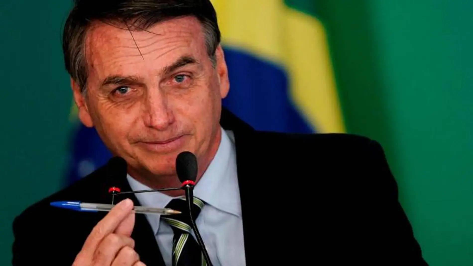 El presidente de Brasil Jair Bolsonaro, en una imagen de archivo / Reuters