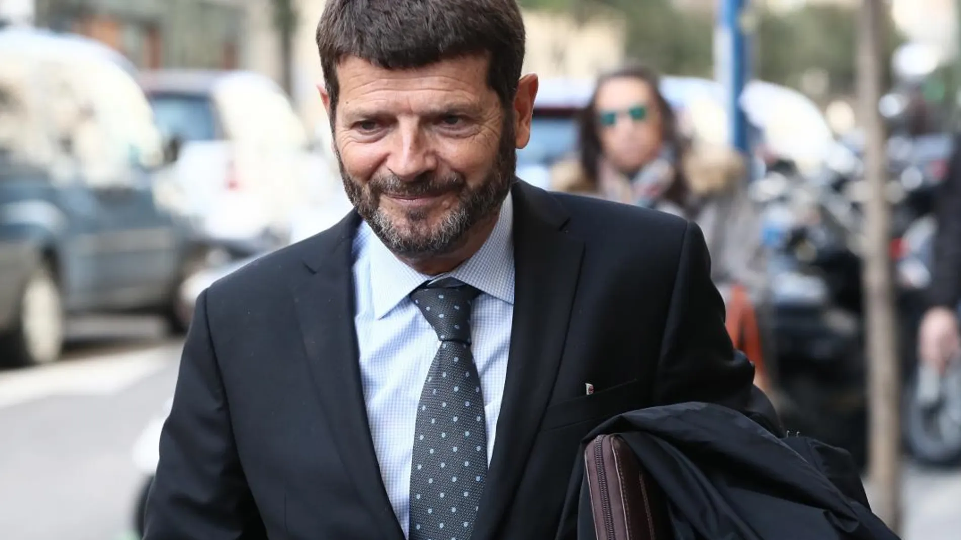 El exdirector de los Mossos d'Esquadra, Albert Batlle, a la salida del Tribunal Supremo. EFE/ Mariscal