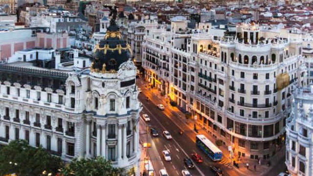 Imagen de la Gran Vía madrileña