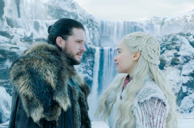 Jon Nieve y Daenerys Targaryen