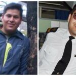 Humberto Vilte y Adrián Rothlisberger, en dos fotos de redes sociales.