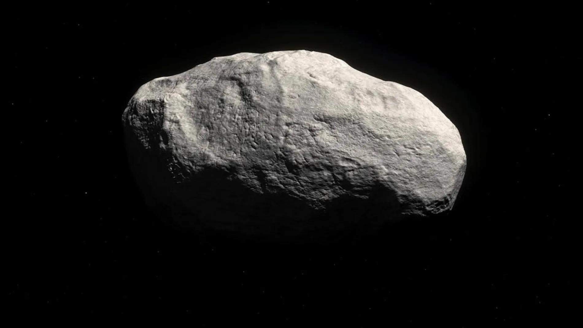 Detalle del asteroide «Manx» / Reuters