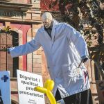 La Generalitat ha intentado por todos los medios posibles evitar la imagen de una nueva huelga como la de la sanidad de la semana pasada.