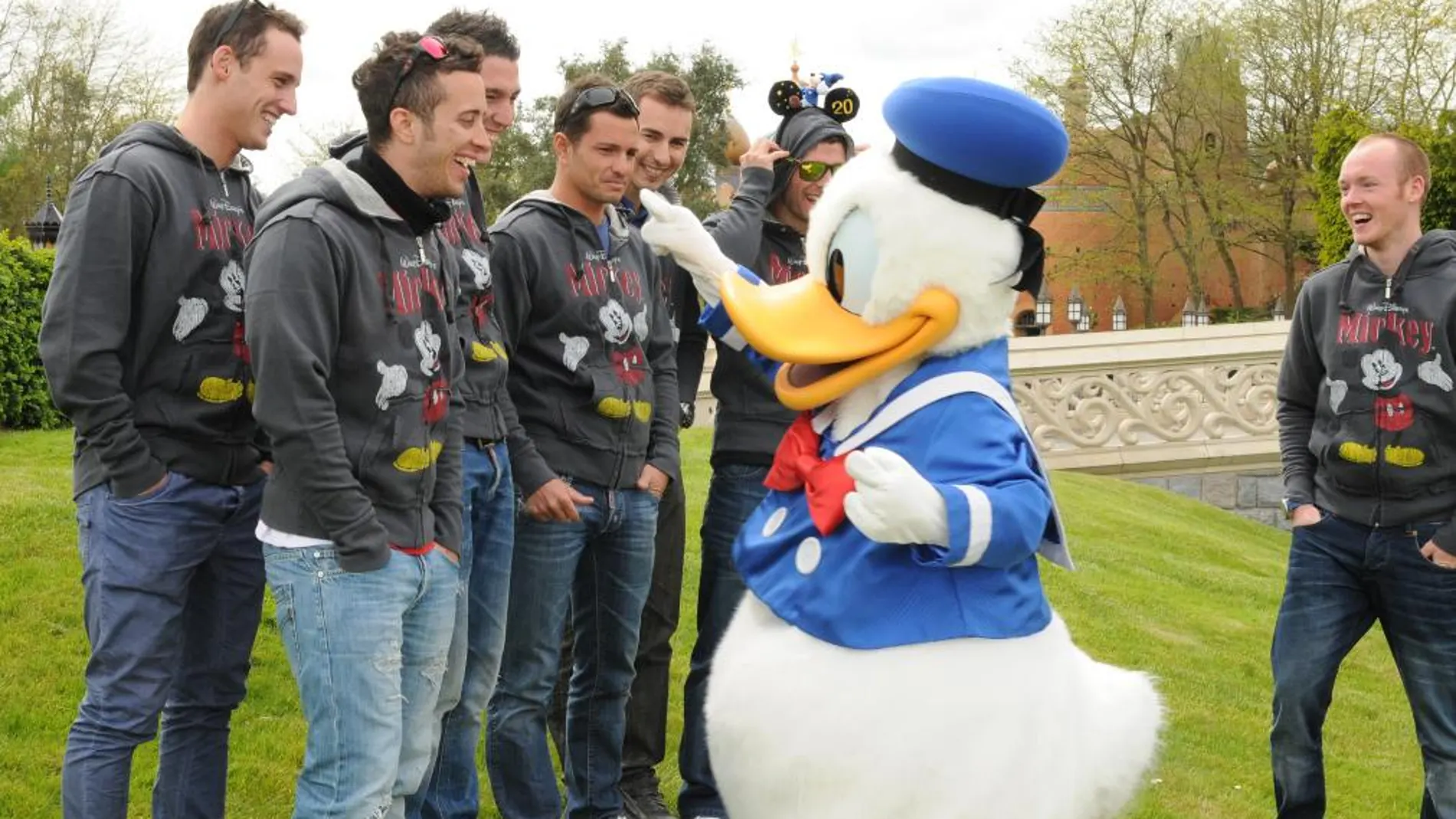 El Pato Donald se une al equipo de MotoGP
