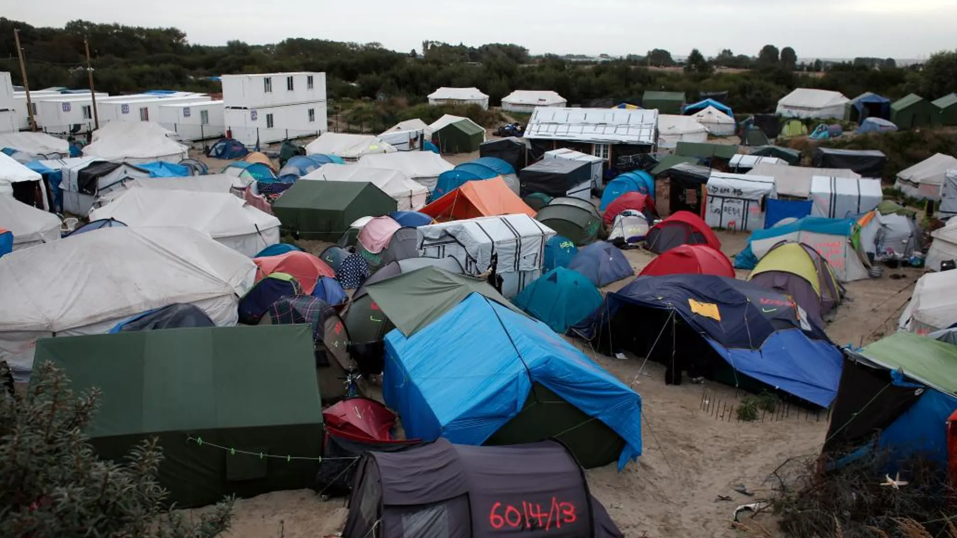 En al campamento de Calais viven entre 7.000 y 10.000 personas
