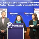 El PP denuncia que los socialistas son los responsables del «aislamiento ferroviario» de Lorca, Águilas y Totana