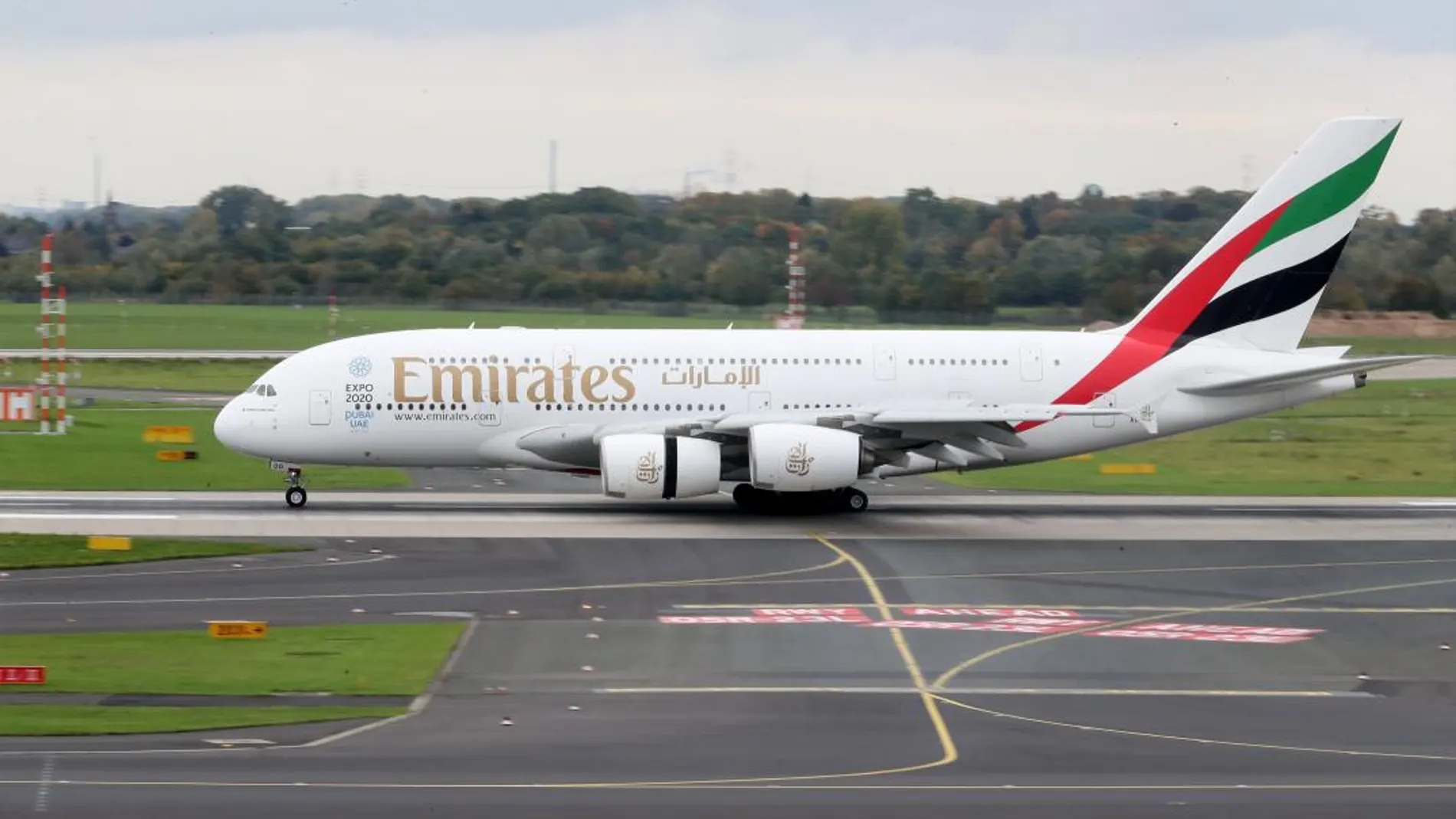 Un Airbus A380-800 , en una imagen de archivo
