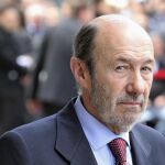 El ex secretario general del PSOE, Alfredo Pérez Rubalcaba