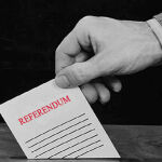 ¿Un referéndum?