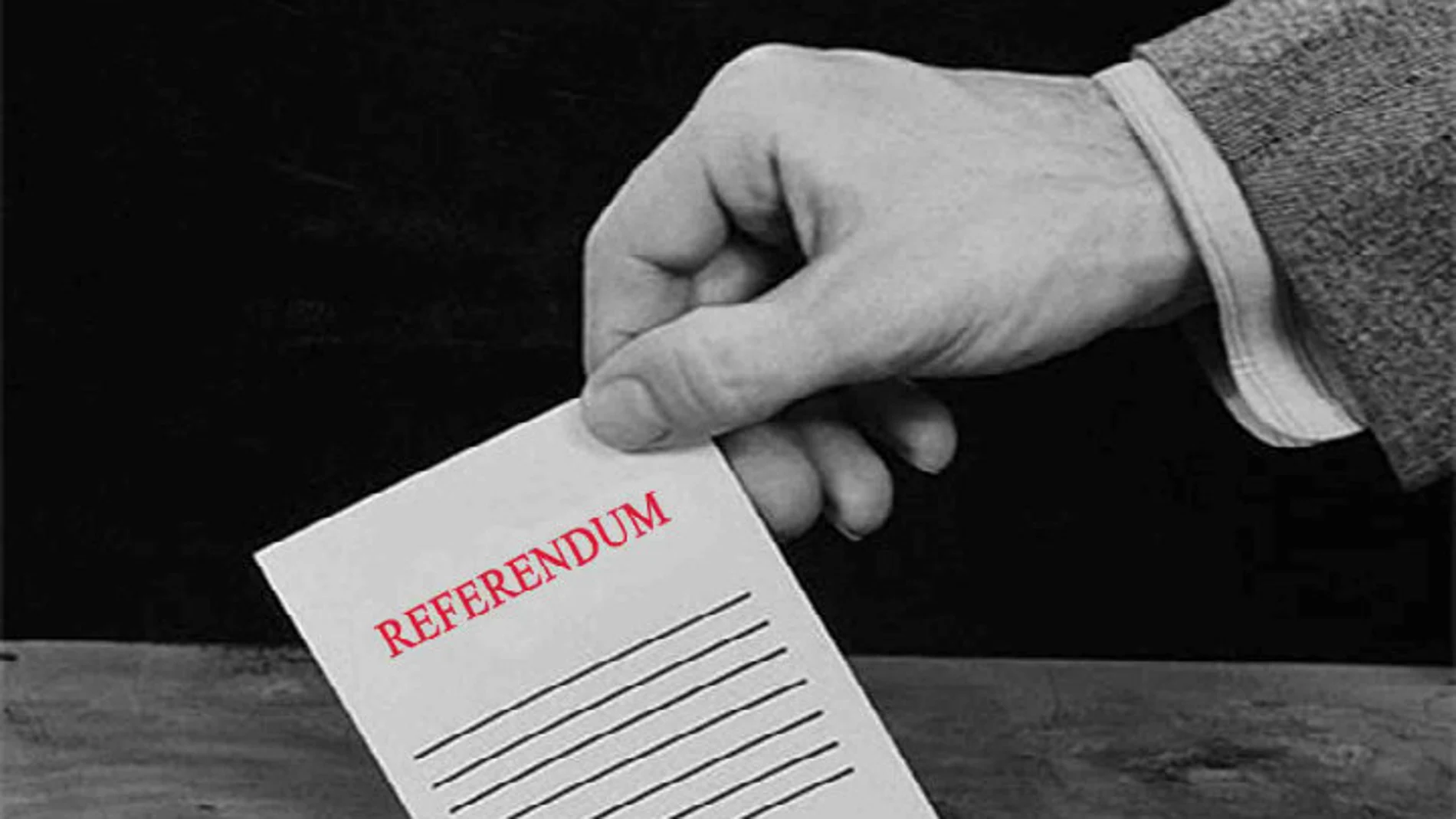 ¿Un referéndum?