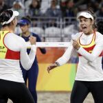 Elsa Baquerizo y Liliana Fernández celebran la victoria