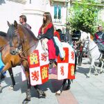 Las calles de la localidad burgalesa se engalanaron para rendir tributo a su vecino más ilustre, el Cid Campeador.